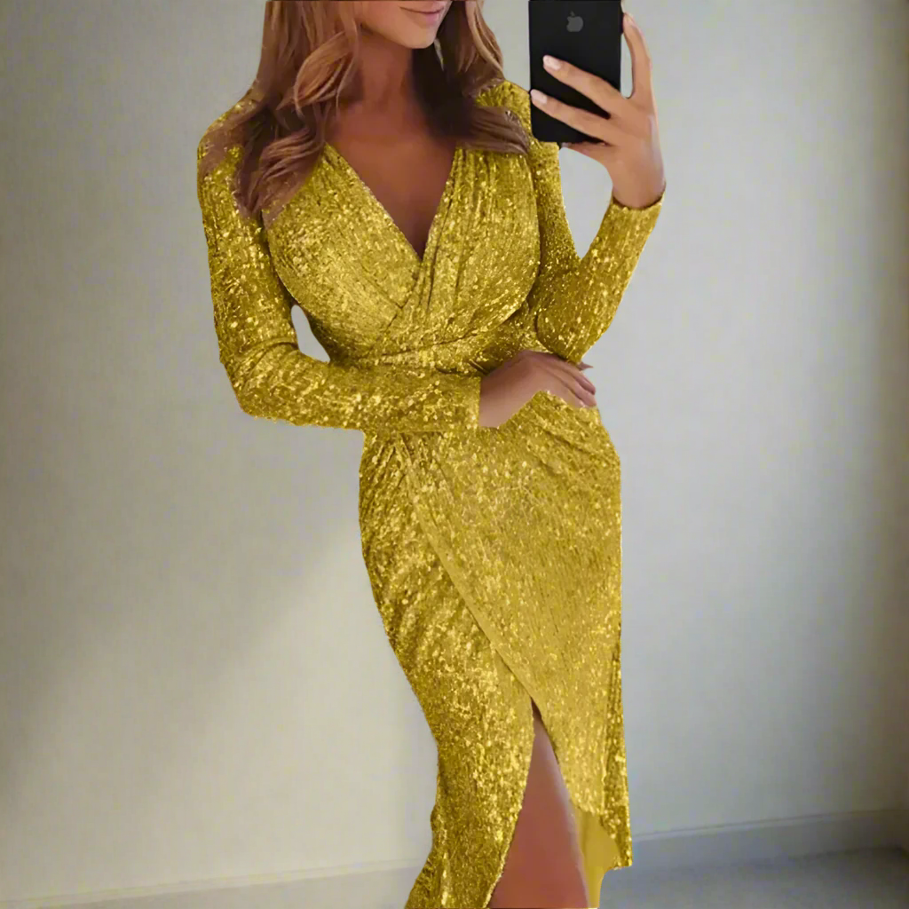 Starry Night Evening Dress
