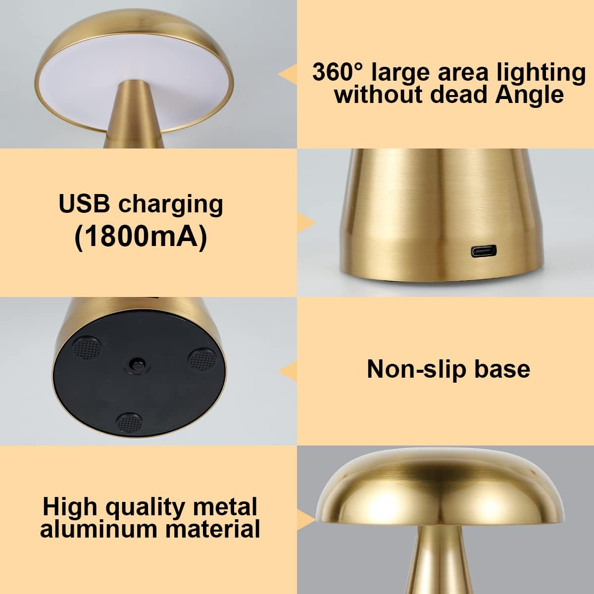 MushyLight - Portable Mushroom Table Light