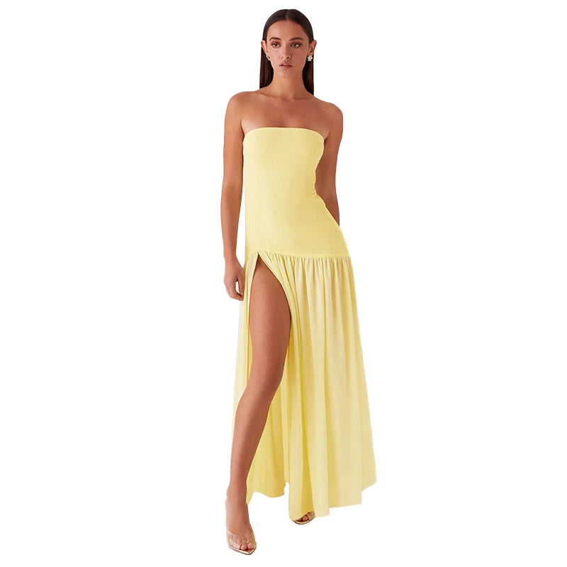 Jane - Strapless Maxi Dress