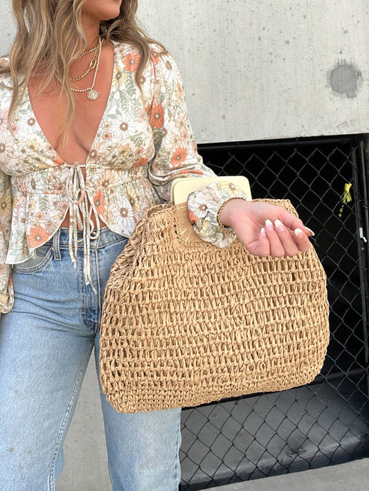 Vibe Straw Bag