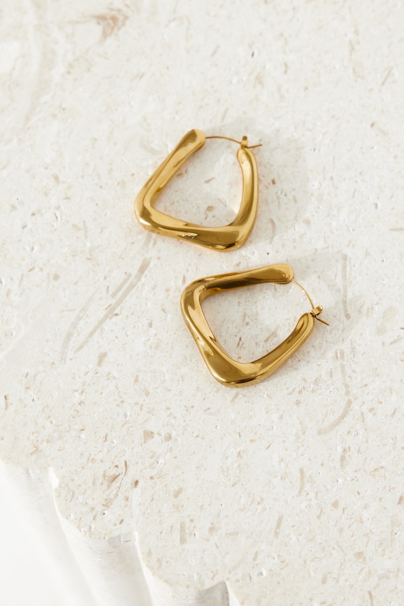 Twisted Hoop Earrings