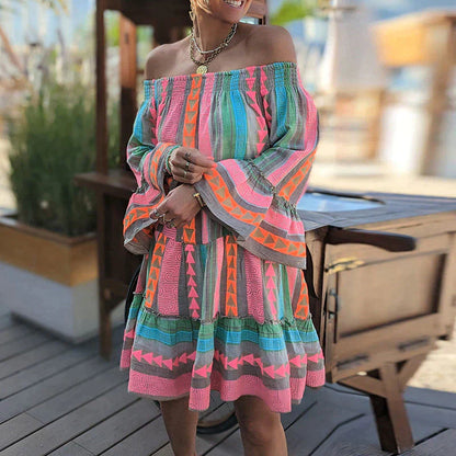Charlotte - Off Shoulder Midi Dress