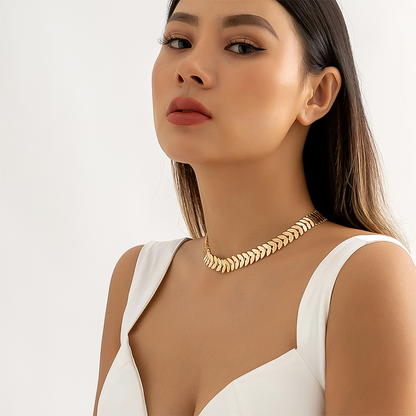 Golden Cascade Choker