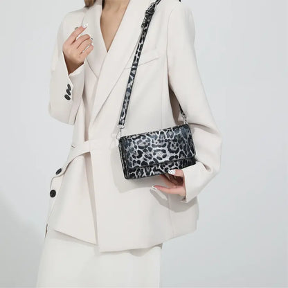 Leopard Pattern Crossbody Bag