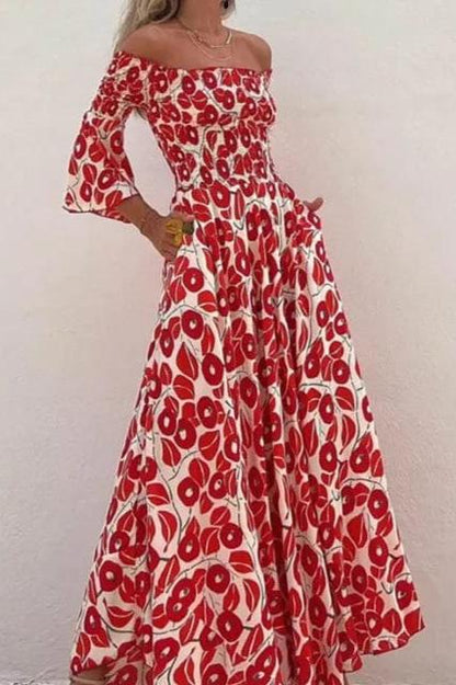 Rouge Romantic Maxi Dress