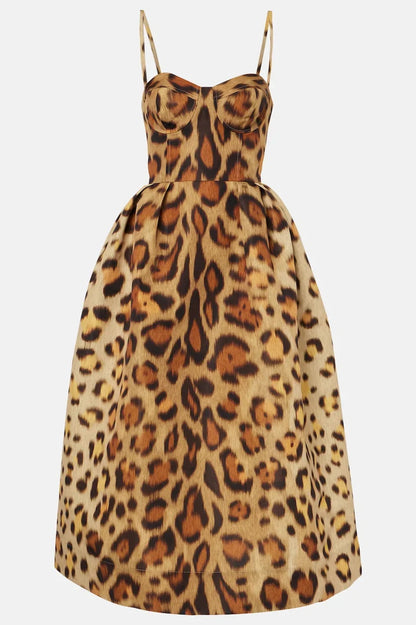 Leopard Midi Dress