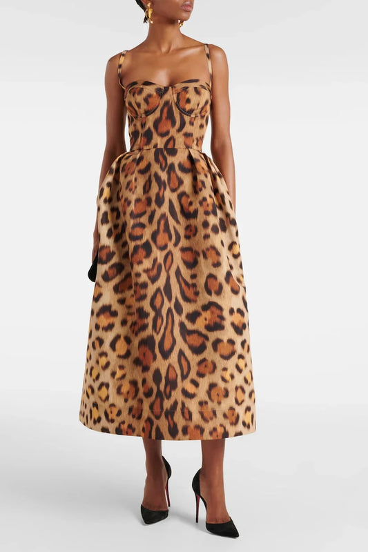 Leopard Midi Dress