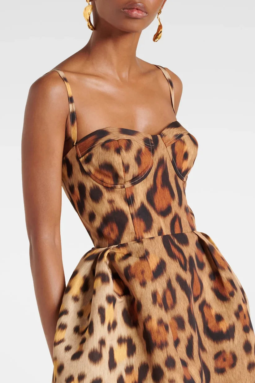 Leopard Midi Dress