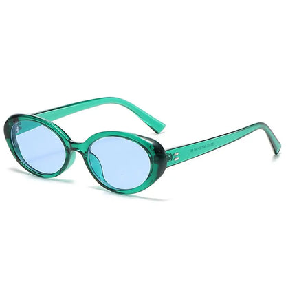 Vintage Fashion Oval Sunglasses UV400