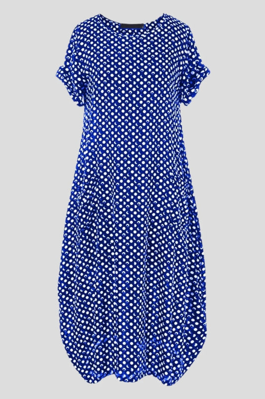 Polkadot Spring/Summer Maxi Dress