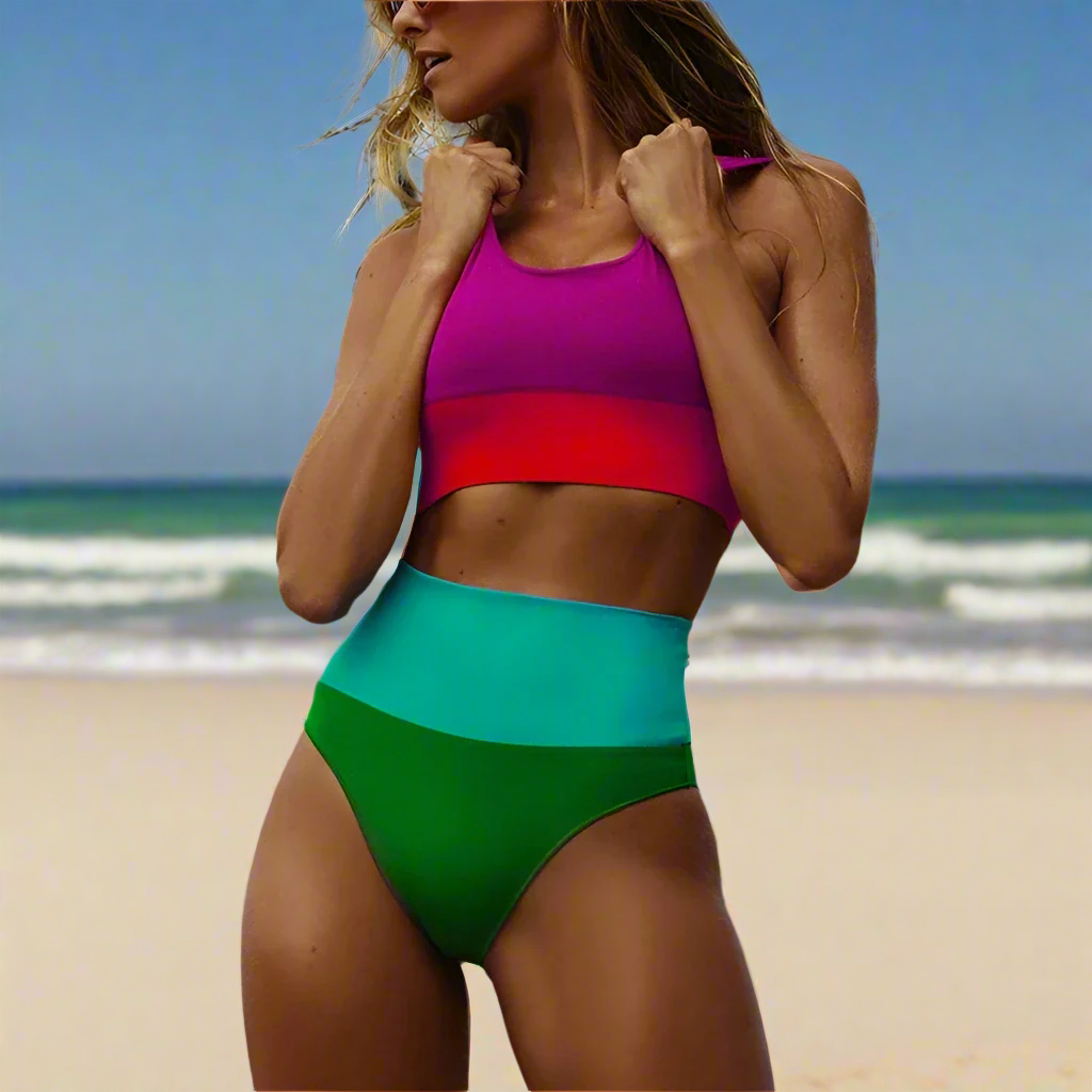 Bondi Beach Rainbow Bikini