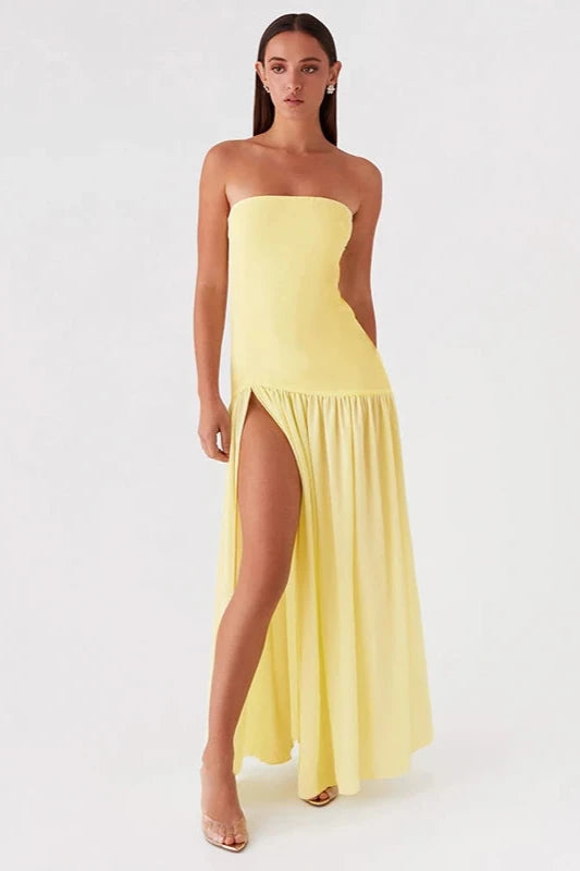 Jane - Strapless Maxi Dress