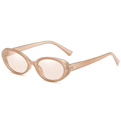 Vintage Fashion Oval Sunglasses UV400