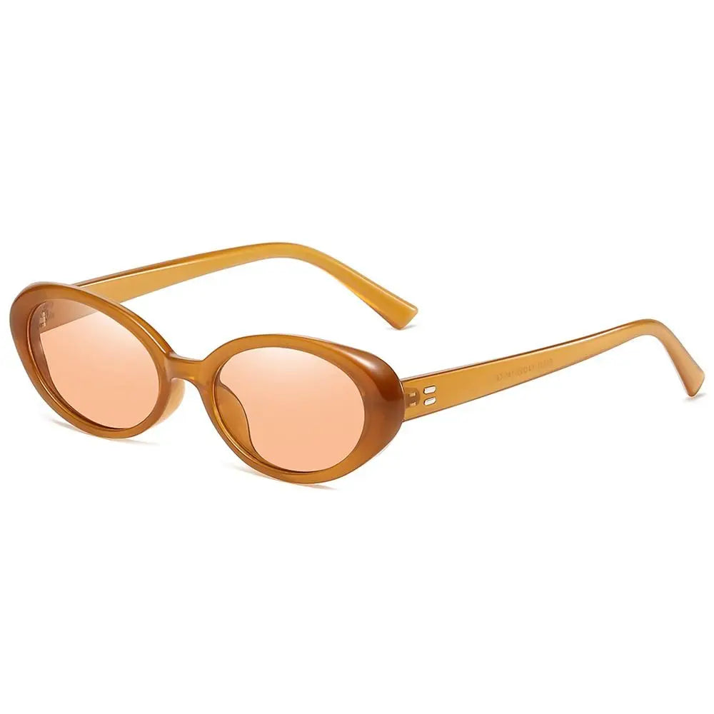 Vintage Fashion Oval Sunglasses UV400