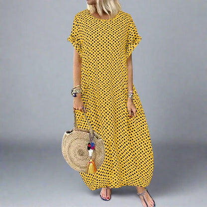 Polkadot Spring/Summer Maxi Dress