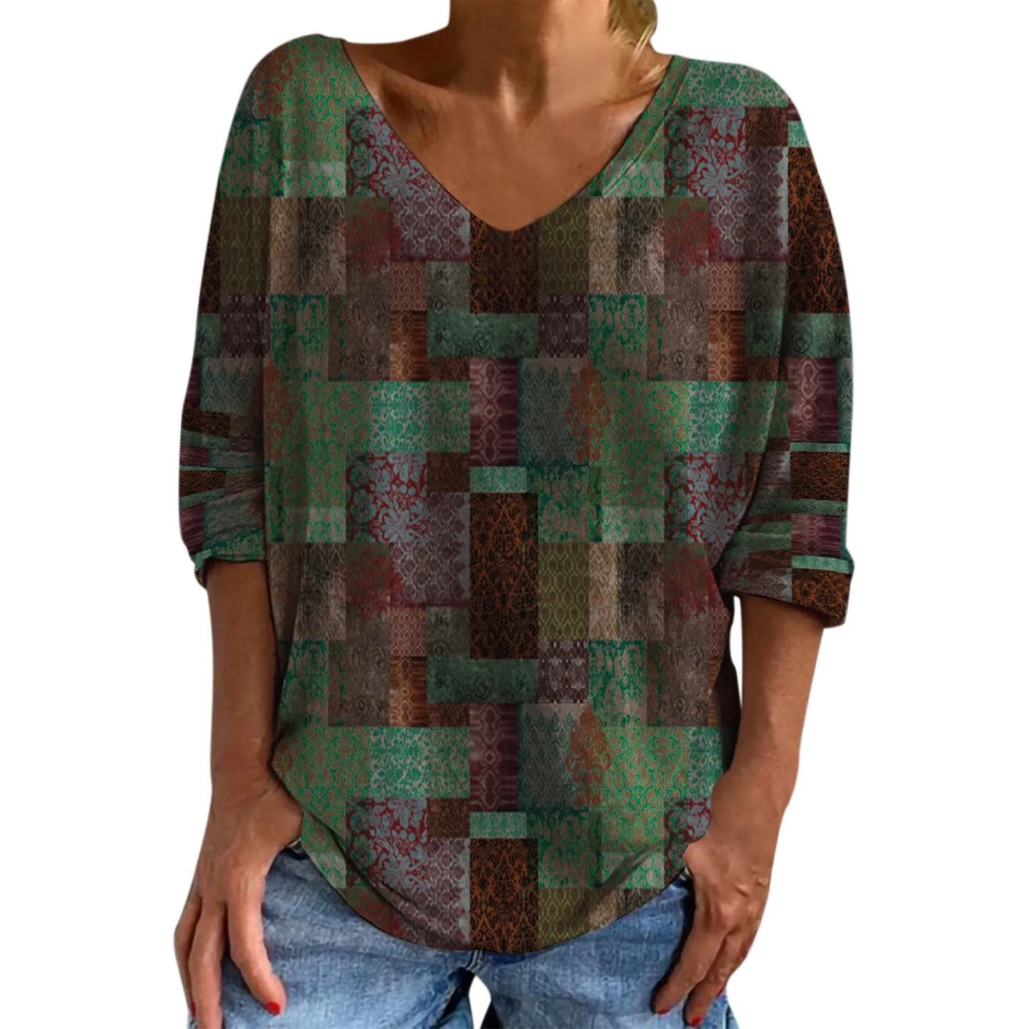 Angela - Abstract Women's Shirt