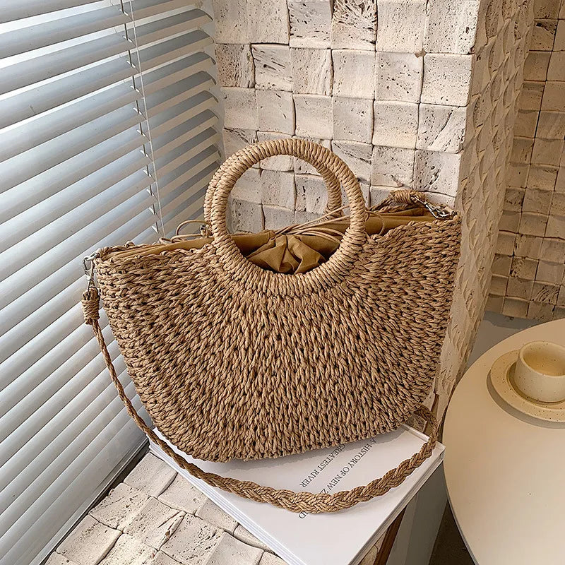 Melbourne Handmade Woven Straw Bag