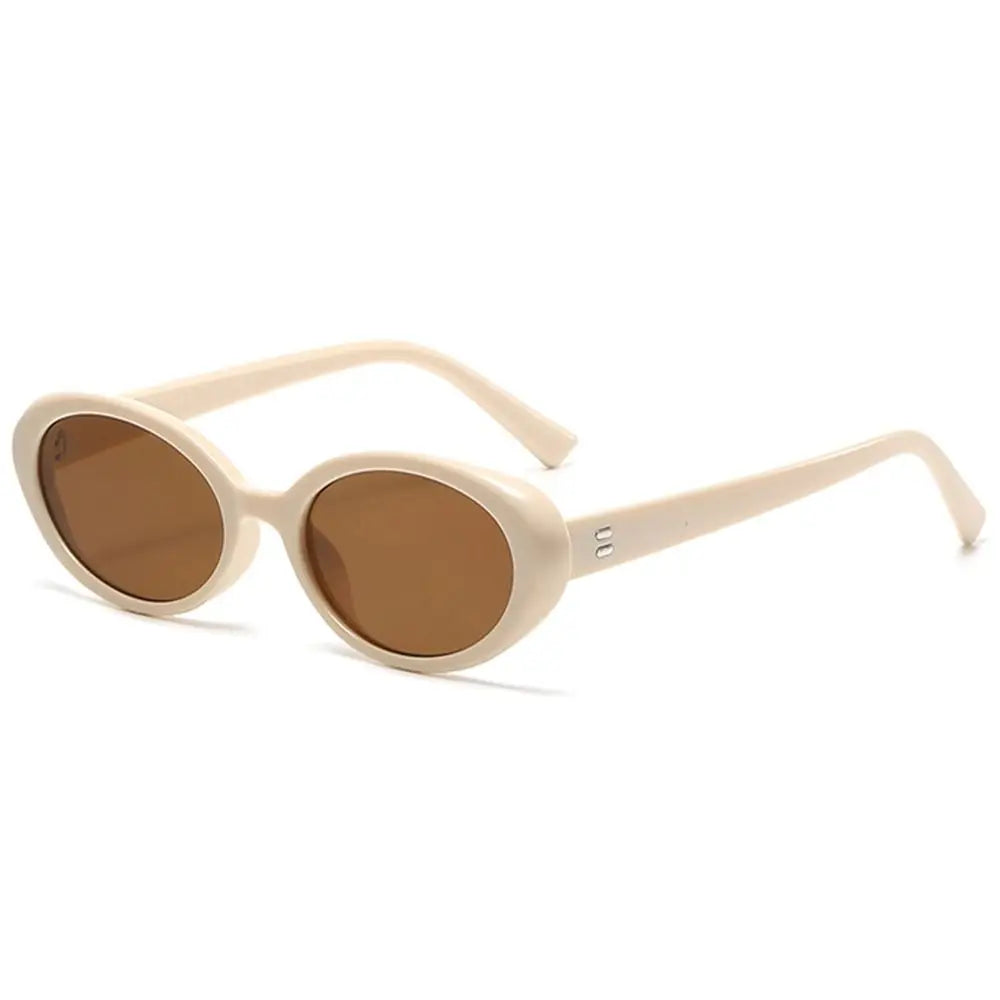 Vintage Fashion Oval Sunglasses UV400