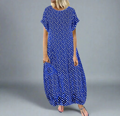 Polkadot Spring/Summer Maxi Dress