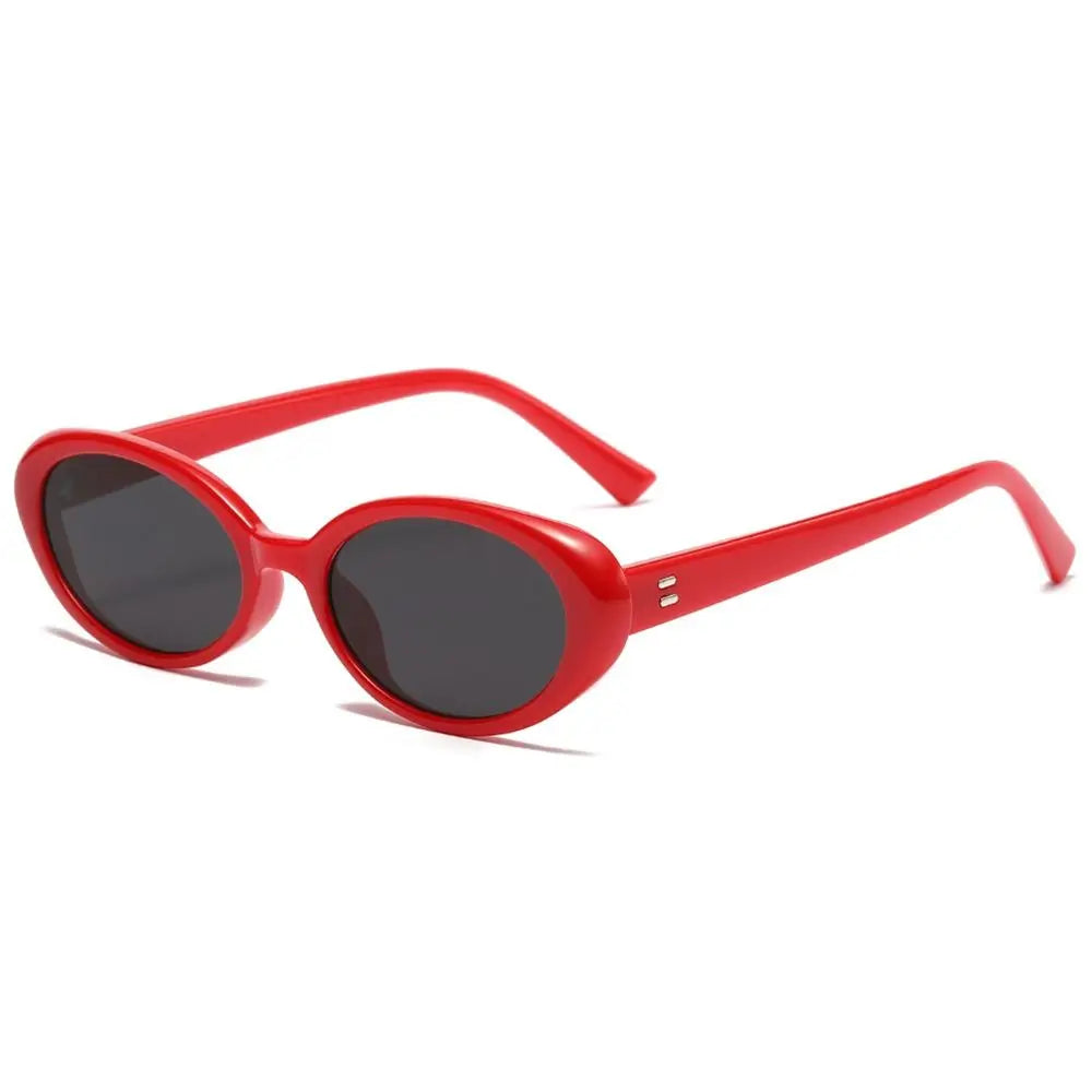 Vintage Fashion Oval Sunglasses UV400