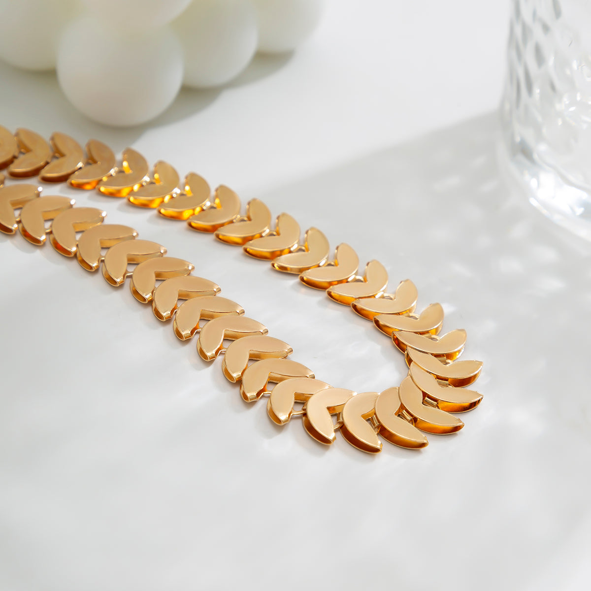 Golden Cascade Choker