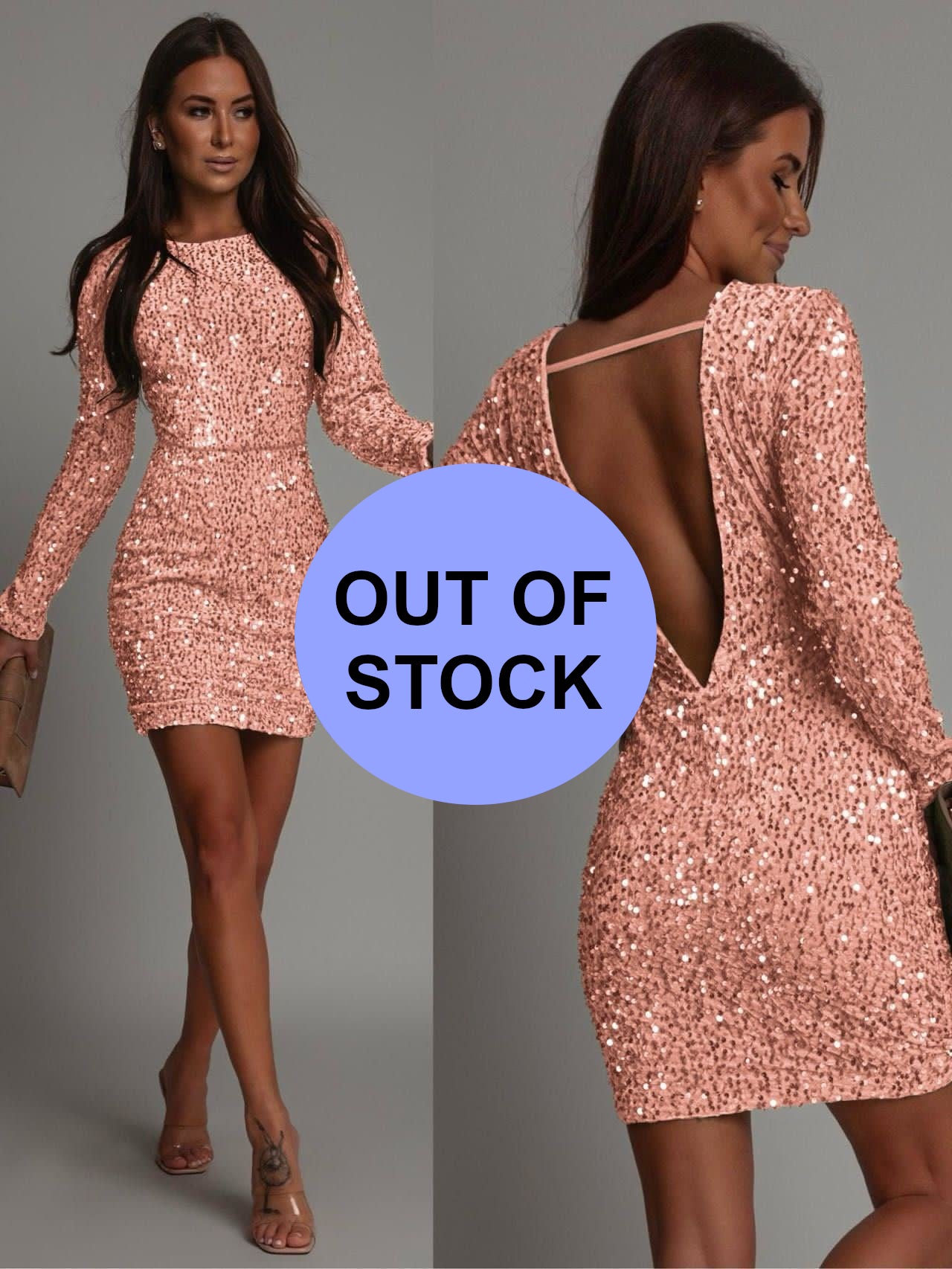 The Glamour Cocktail Mini Dress