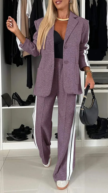 Selected By Emilia - Casual Women's Long Sleeve Suit