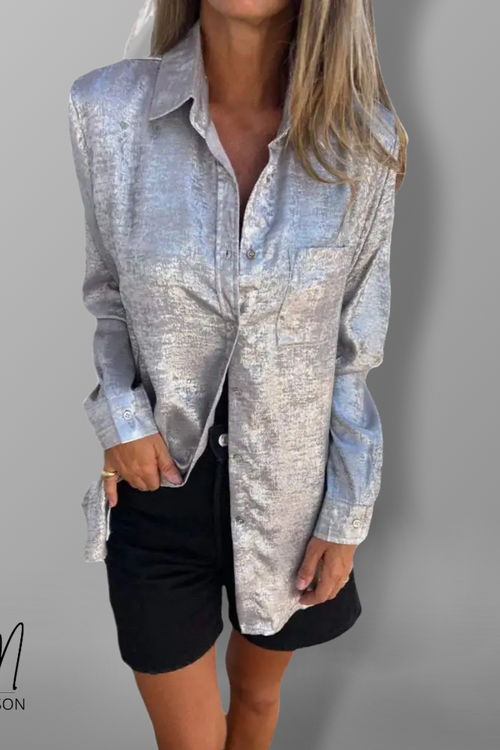 HOT - Fashionable Long Sleeve Lapel Shirt